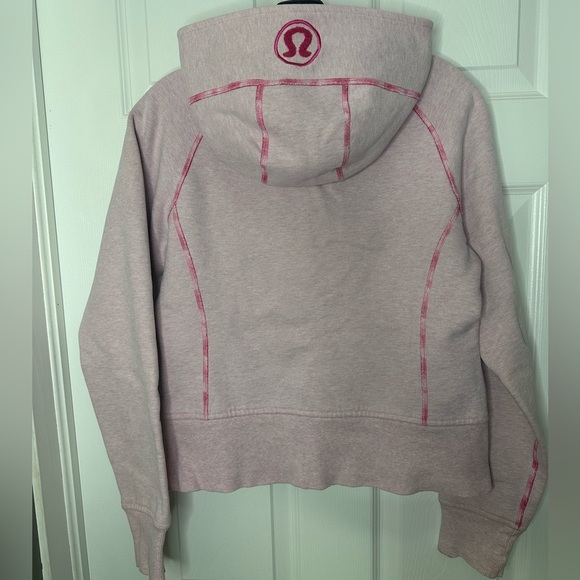 Lululemon Pink Heathered Scuba Size 6 - Picture 2 of 3